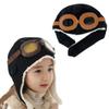 Fashion Winter Kids Hat Ear Protection Children's Earflap Cap Earmuffs Child Pilot Hats  Toddler