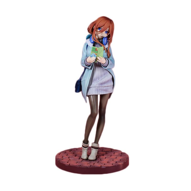 Collectors Nakano Edition Miku Anime Model From The Quintessential Quintuplets Beautiful Figure Pvc