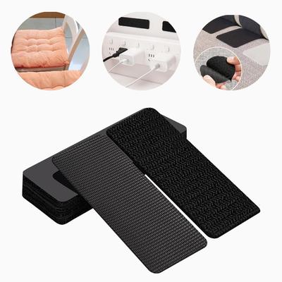 Stark självhäftande kardborrebandstejp Sömnad Nylon Hushållsfästen Tillbehör Router Fixerad Matta Hem Kontor
