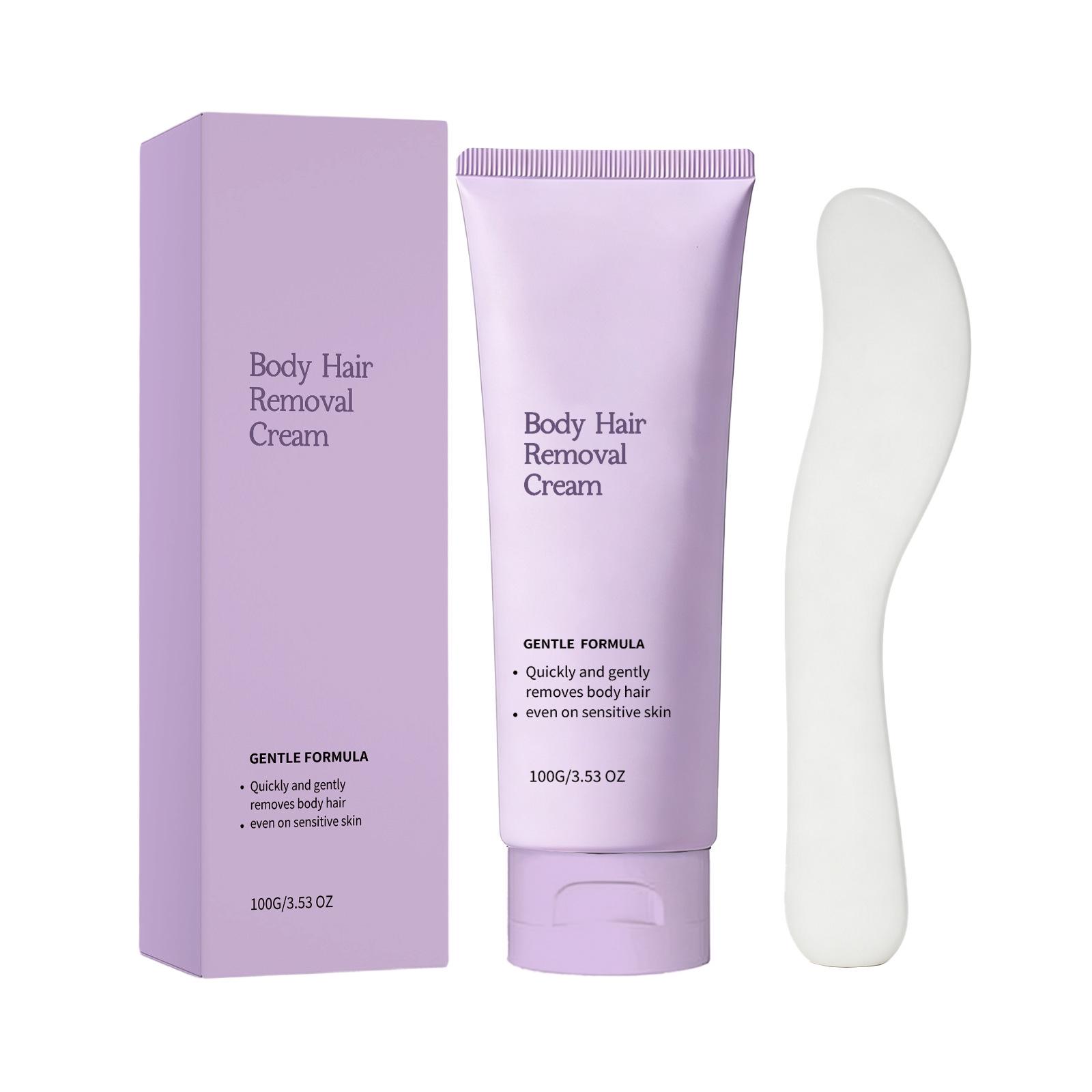 Portable Hair Removal Cream: Gentle, Moisturizing, Refreshing, Easy to Rinse