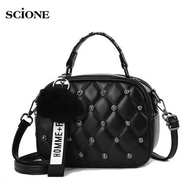 Neue bestickte einzelne Schulter schräge Quertasche Mode lässig Damen kleine quadratische Tasche