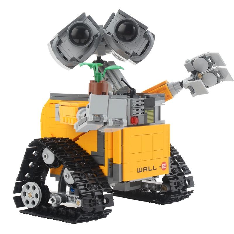Robot Wall·e Blocchi da Costruzione Educativi Fai da Te Regalo per Bambini 687pz