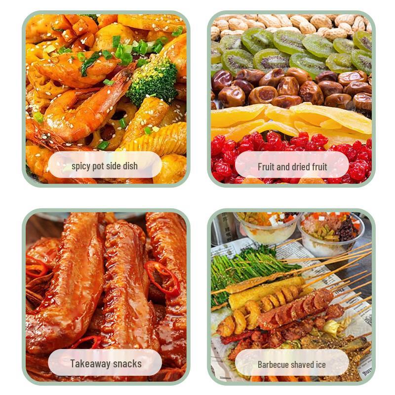 Ronghe Disposable Square Takeout Meal Boxes