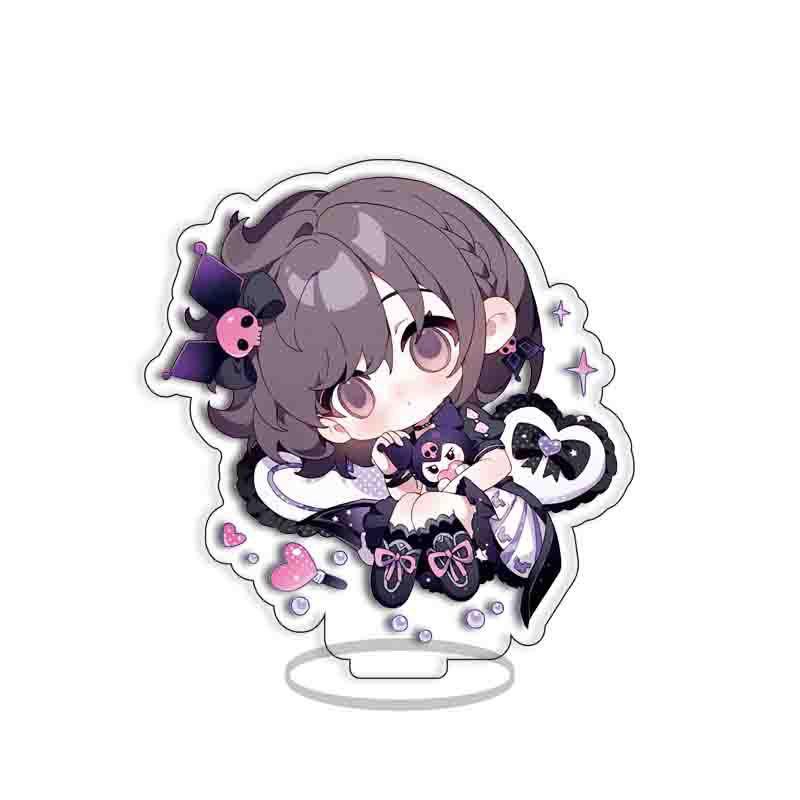 Layered World Project PJSK Acrylic Anime Standee 8cm - Cartoon Ornament Decoration