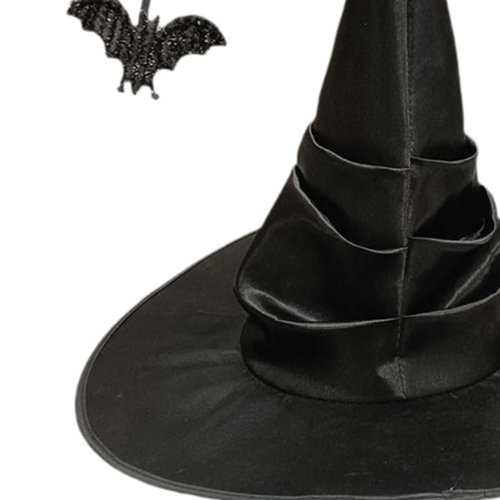 Halloween Witch Hat Cosplay Costume for Women Party Supplies
