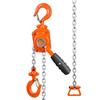 Manual Lever Chain Hoist, 1/2 Ton 1100 Lbs Capacity 5 FT Come Along, G80 Galvanized Carbon Steel with Weston Double-Pawl Brake, Auto Chain Leading &