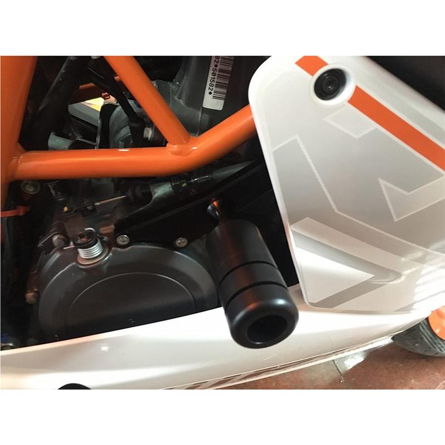 CNC Crash Protectors Frame Slider Kit For KTM RC390 RC200 RC125 2014-2018