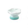 Ceramic Flower Shape Cat Bowl Cute Large Capacity Dog Food Feeding Basin Non-slip Anti Tipping Pet High Foot Bowl