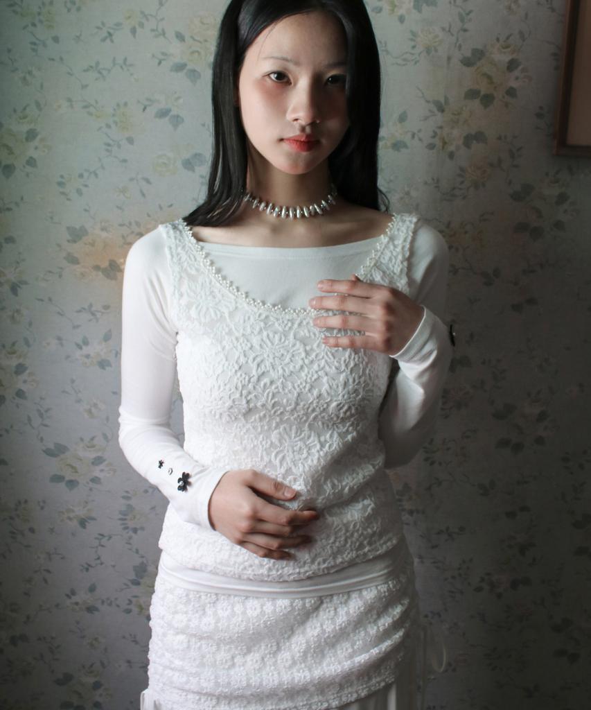 RUBATI Sasha Lace Petit Bustier_Ivory