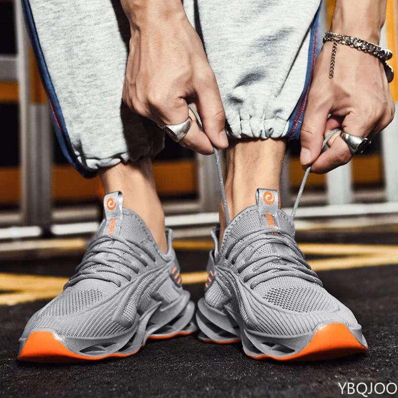 Fashion Trendy Men's Vulcanized Shoes New Thick Soled Anti Slip Versatile Running Casual Sports Single Shoes Sneakers Zapatillas Deporte