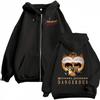 Re del Pop Michajackson Era Bad Felpa con Cappuccio e Zip Uomo Donna Harajuku Streetwear Giacca Felpa Pile Casual Zip-Up Pullover