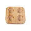 4/6/12 Holes Wooden Egg Holder Japanese-style Egg Storage Rack Egg Organizer Egg Plate  Tabletop