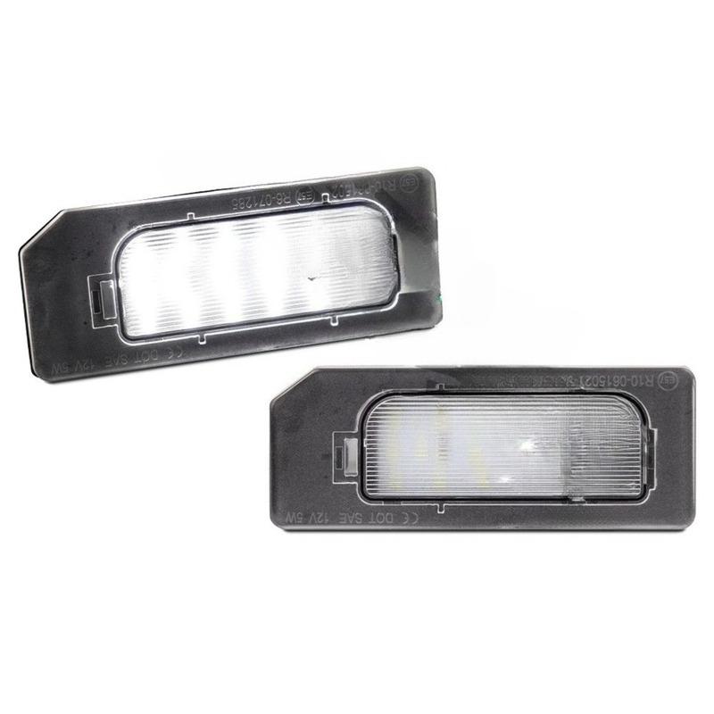 

License Plate Light LED Compatible with Mitsubishi Outlander 2018 Outlander Sport 2011 Car Accessories Auto Parts