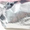 Self-Heating Tin Foil Hat Thickened Heating Steam Hair Mask Cap Portable Hair Salon Smooth Hair Oil Baking Cap