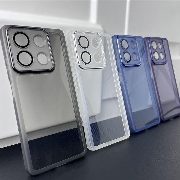 For Infinix Note 40 Pro Case Soft Silicone Transparent Lens Protective Back Cover Case For Infinix Note 40 Pro Plus Phone Shell