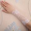 Summer Thin Lace Wrist Support - Women's Breathable Scar Cover Tattoo Sun Protection Gloves
