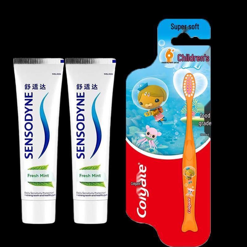 Комбо зубных паст Sensodyne для взрослых и детей