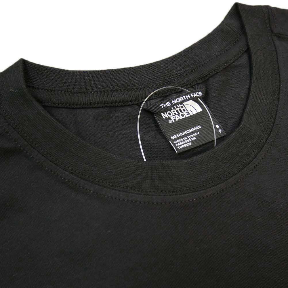 The North Face VERTICA NESTT Crew Neck Size M Men's T-Shirt, Black, (NF0A4CAXN)