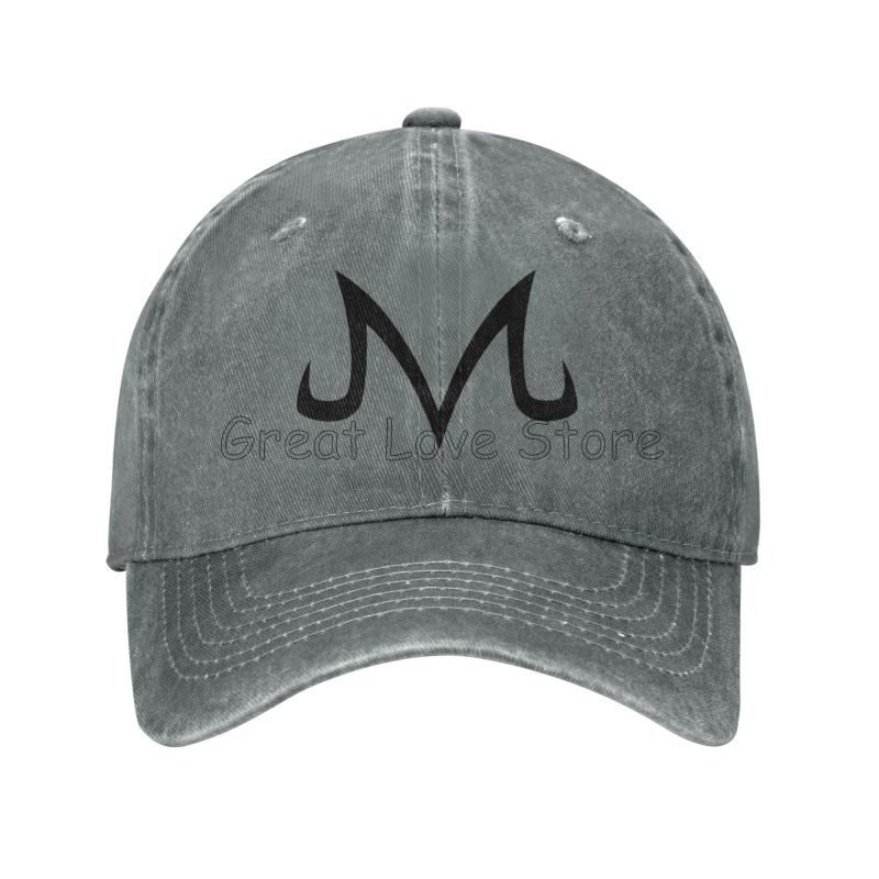 Majin Buu Anime Cotton Denim Baseball Cap Vintage Trucker Hat Sport Adjustable Hat Washed Sun Visors Snapback Cap