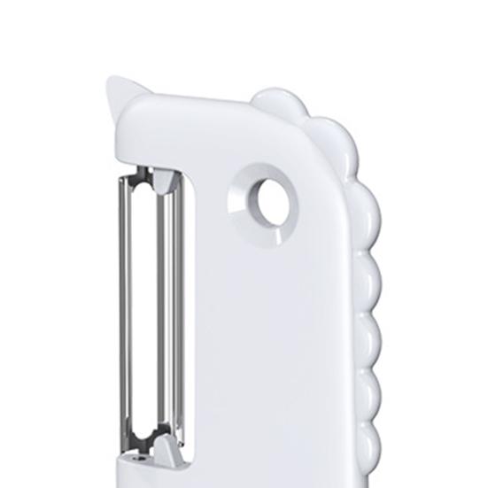 Eccellente trituratore di verdure a doppia testa per uso alimentare riutilizzabile antigraffio e antiruggine per pelapatate da ristorante