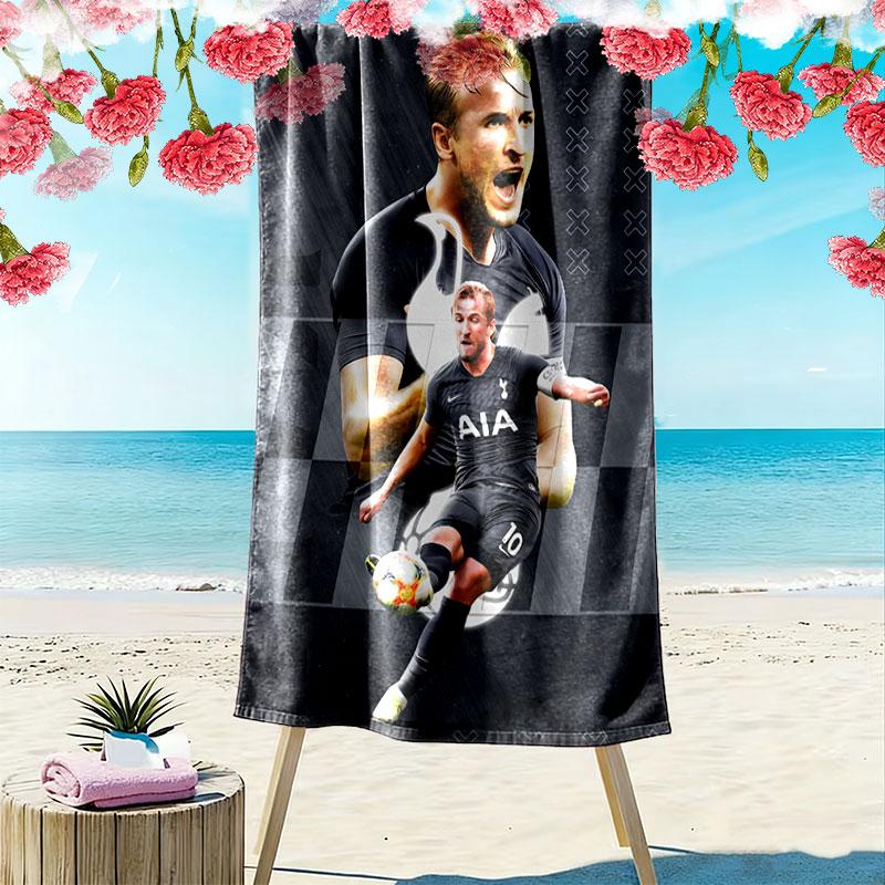 Harry Kane Hero Beach Towel, Large Soft Quick Dry Towel for Beach Camping Swimming