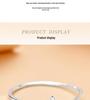 S925 Sterling Silver Fishtail Ring: Cute, Simple, Thin Band, Adjustable Index Finger Ring for Women