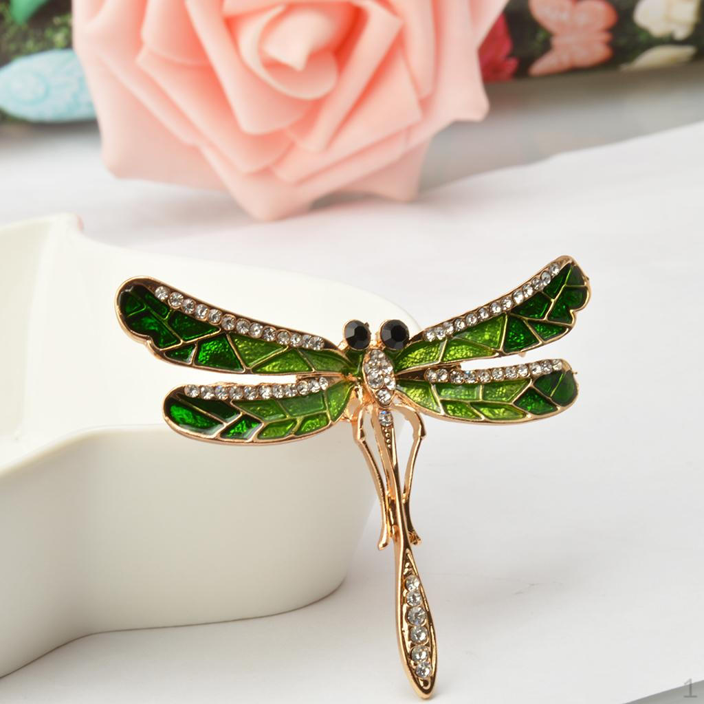 

Подвески в стиле панк со стразами, брошь-стрекоза, булавка, унисекс, ювелирные изделия, подарок