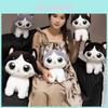 Soft And Huggable Doudou Cat Stuffed Animal Cushion For Children And Collectors
