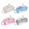 Water Resistant Clear Pen Bag Light Weight Pencil Case Portable Pen Organiser Pouches For Students Office Professional