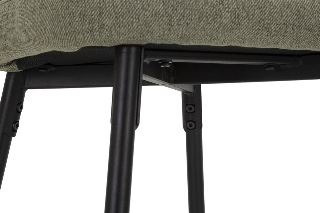 Bar Stool Losanna Green Set 2 Pz Cm 52X59X108