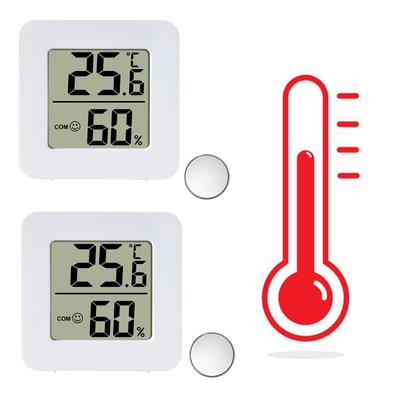 Phyxiul Reptile Thermometer and Digital Thermometer and Mini Digital Thermometer and Hygrometer with LCD Suitable for and for Animal Baby and Includes