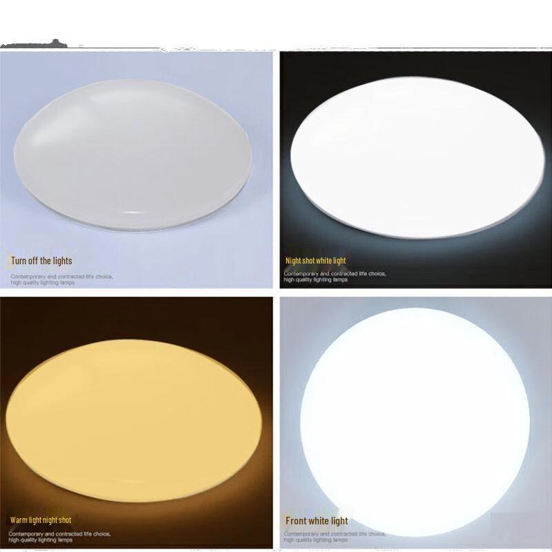 Gang Zhi Qi Gong Pin Round LED Ceiling Light Cover Kit