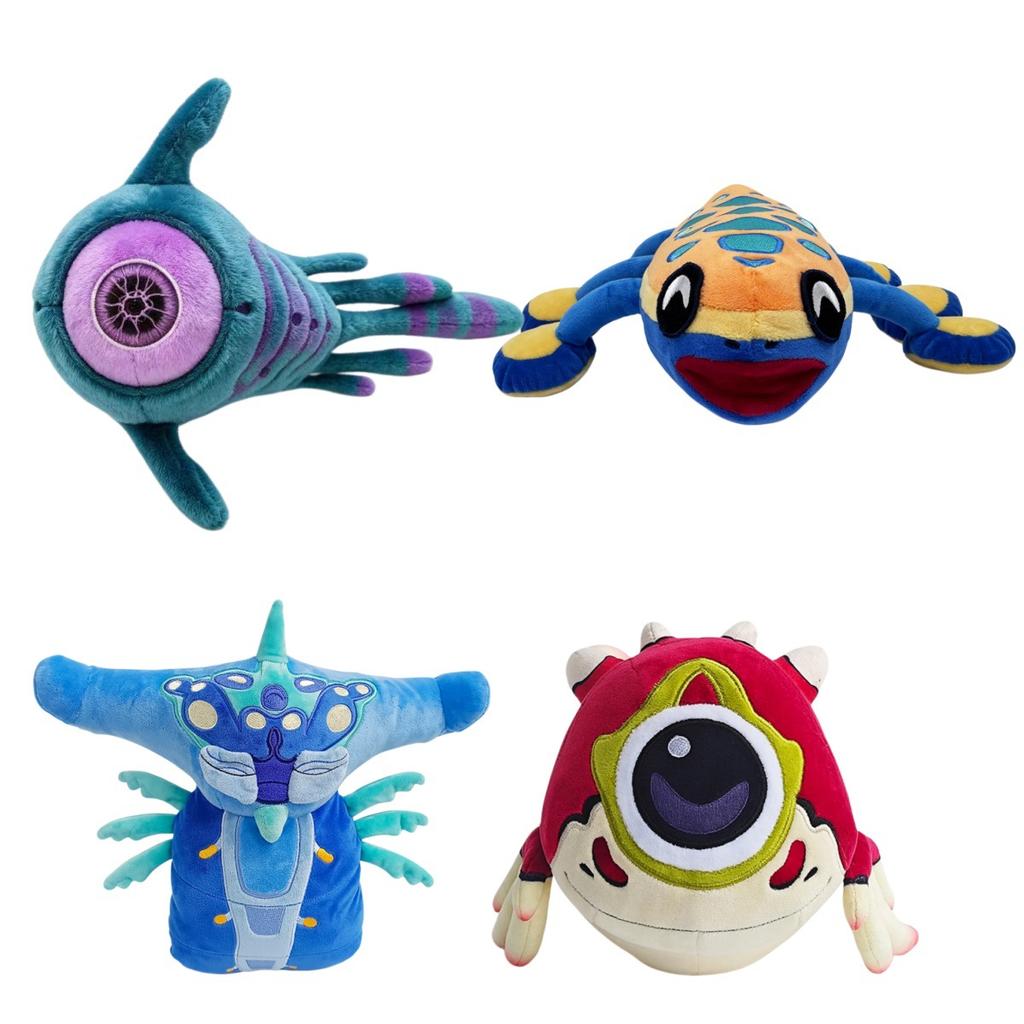 Peluche Pesce Subnautica Merchandising Gioco Morbido Decorazione per la Casa Oggetto da Collezione Regalo di Compleanno Per i Fan