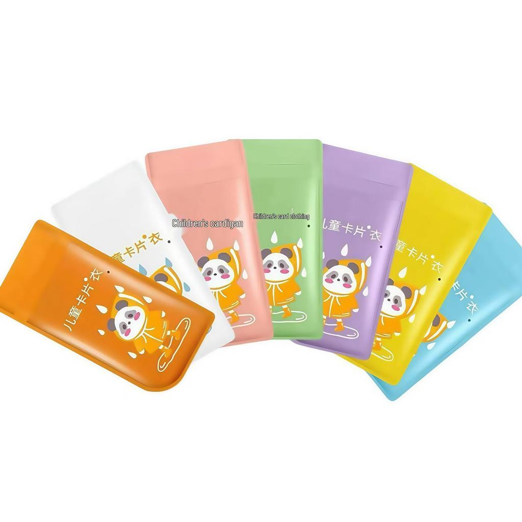 Children's & Adults' Thickened Extended PE Rain Poncho with Shoe Covers