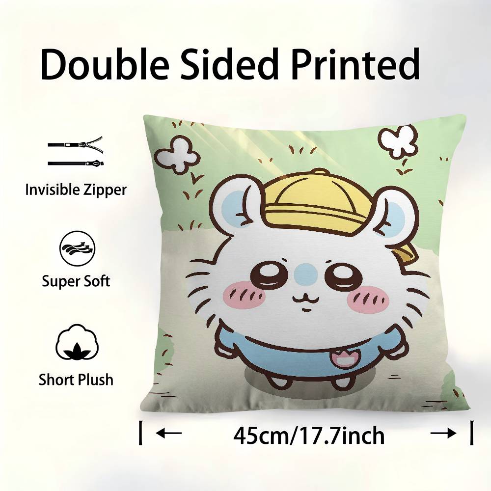 Pillow Gift Home Office Decoration Pillow Bedroom Sofa Car Cushion CoverPillow Case Cute Momongas