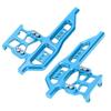 2pcs RC Aluminium Alloy Side Pedal Replace Parts for Axial SCX24 90081 C10 1 24 RC CarsBlue