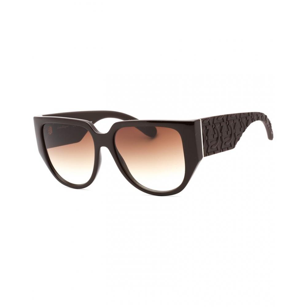 

Salvatore Ferragamo Ferragamo Женские солнцезащитные очки SF1088SE 57mm коричневые