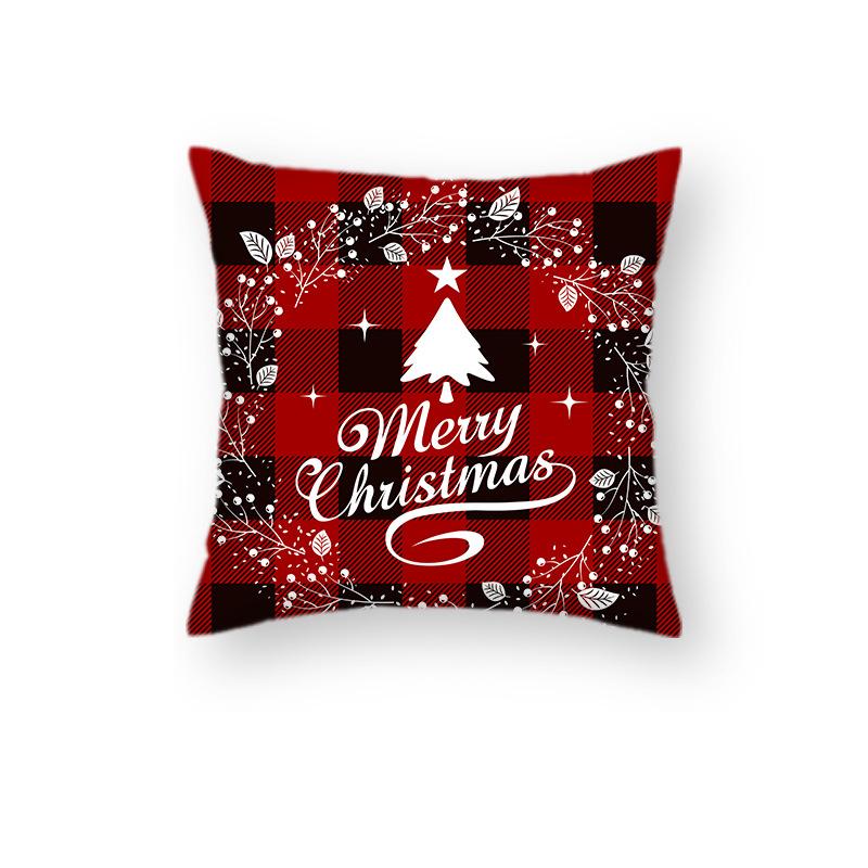 

Скандинавский Новый год Рождество Диванная подушка Вставка Подушка Наволочка Праздничное украшение Диван Гостиная Наволочка 45*45cm