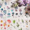 30pcs Kawaii Stationery Stickers Flower Garden Junk Journal Planner Decorative Mobile Sticker Scrapbooking DIY Craft Sticker