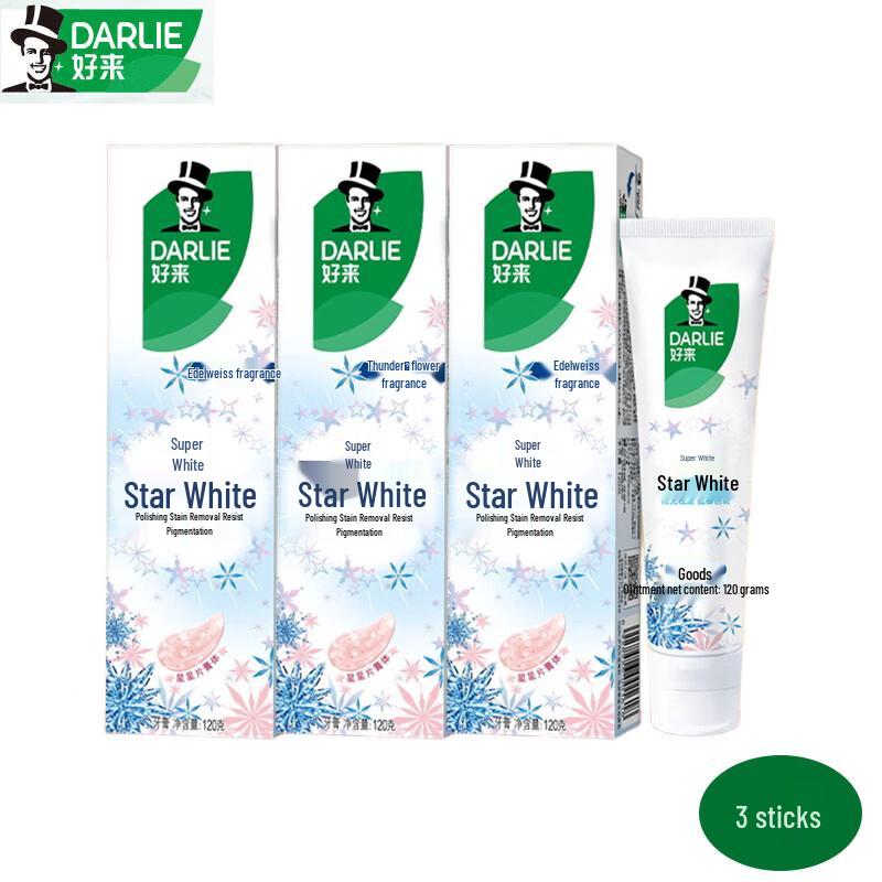 Darlie Starlight White Edelweiss Scent Toothpaste