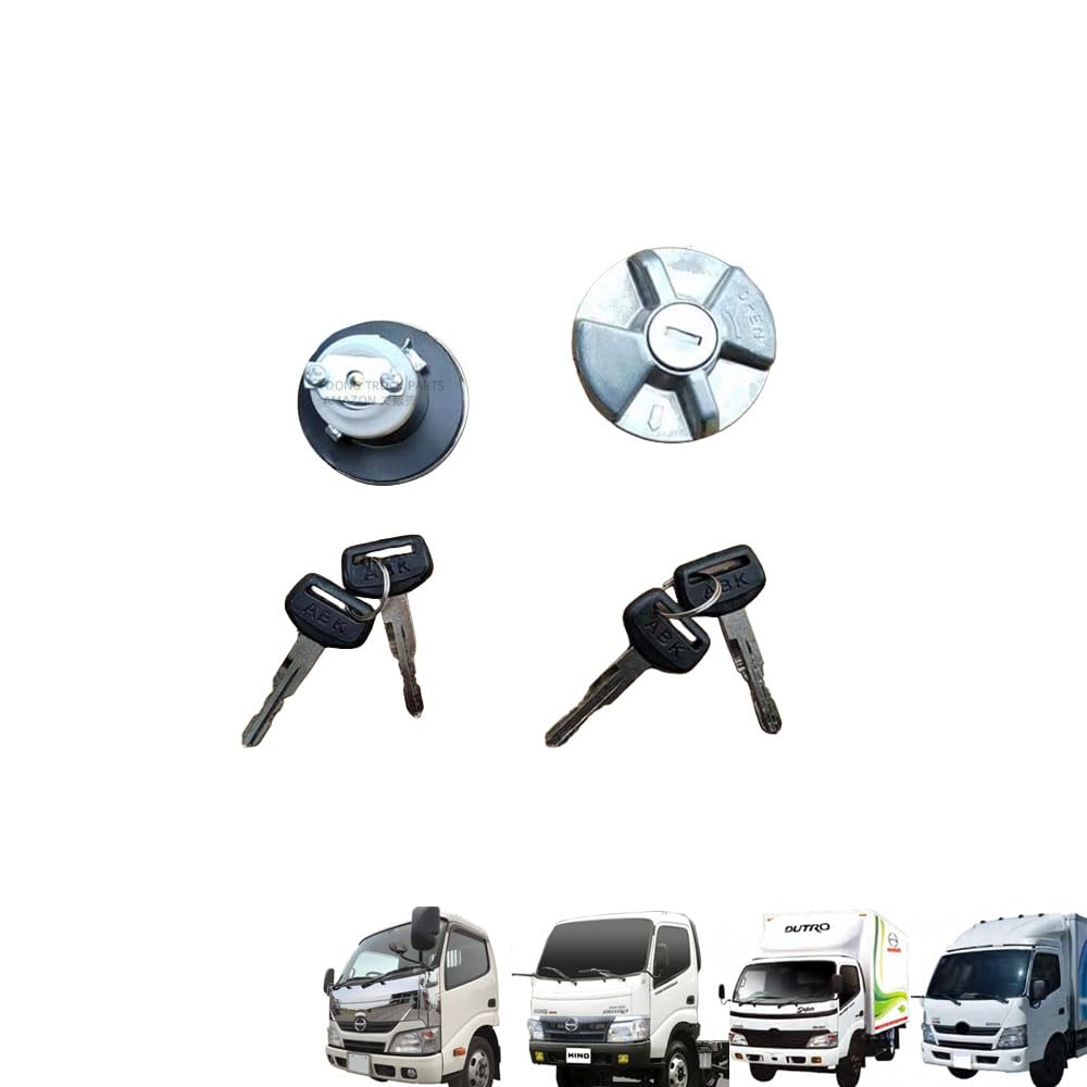 Hino Dutro Fuel Tank Cap with Truck GZ Lock, Parts, 1pc, [Used]