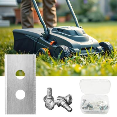 Yousheng 36 Sätze Rasenmäher Ersatzklingen Metallklingen Mäherzubehör für Mammotion Luba Yuka Roboter-Rasenmäher