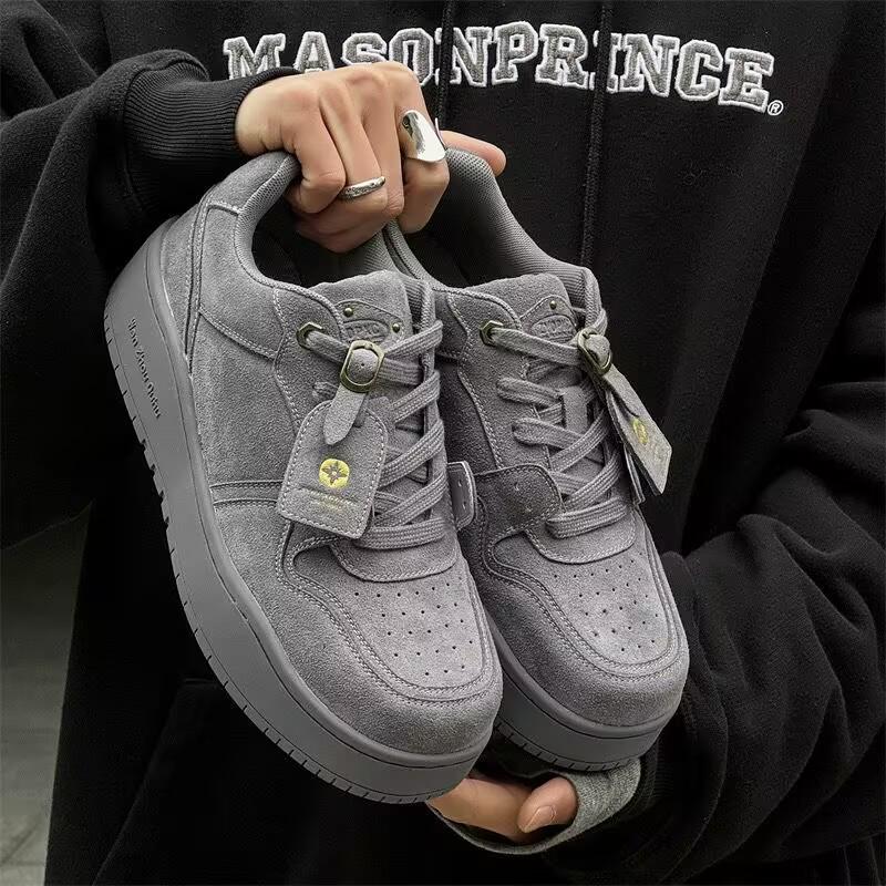 Niche Y2K High Street Lace-up Platform Sneakers