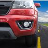 BAWA Car Front Fog Light Decoration Cover For Chevrolet Colorado 2014 2015 2016 2017 2018 Light Lamp Exterior Accessories