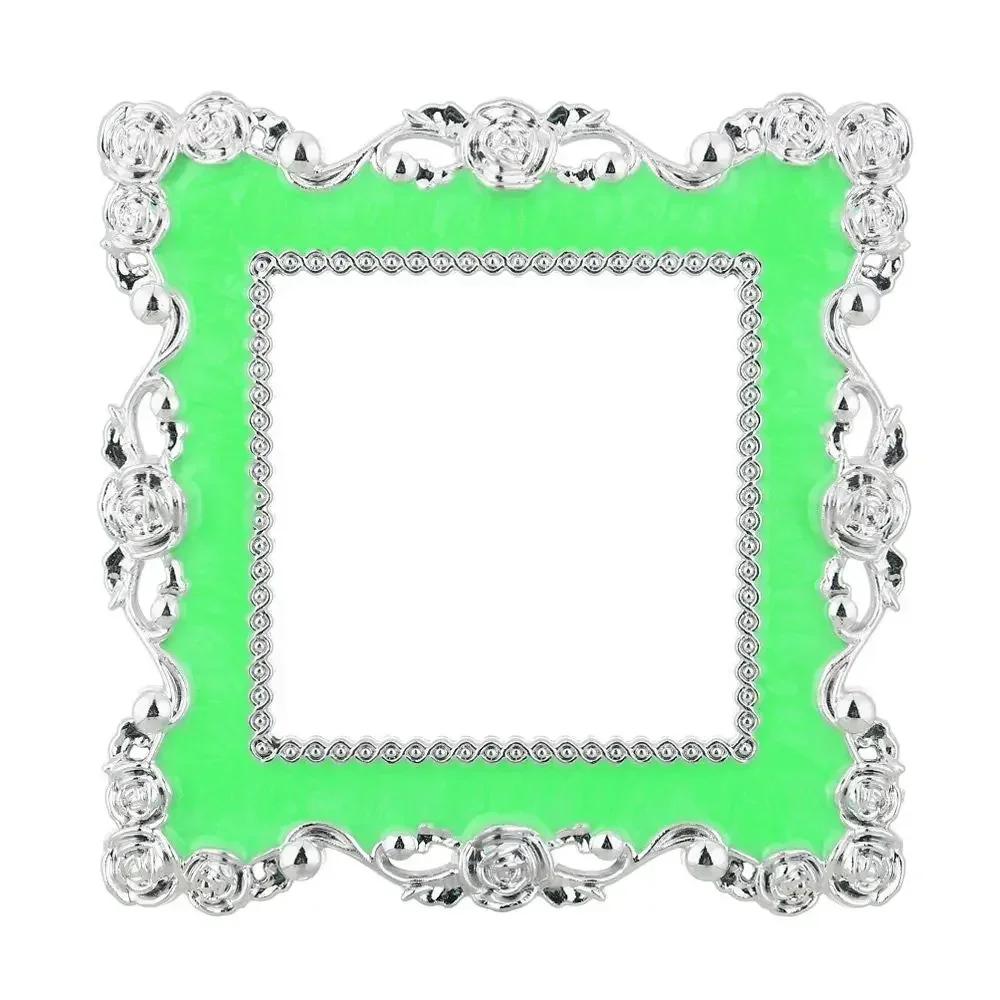 2 Size Colorful Light Switch Rose Lace Resin Single and Double Surround Socket Plate Wall Sticker Cover Frame Decor