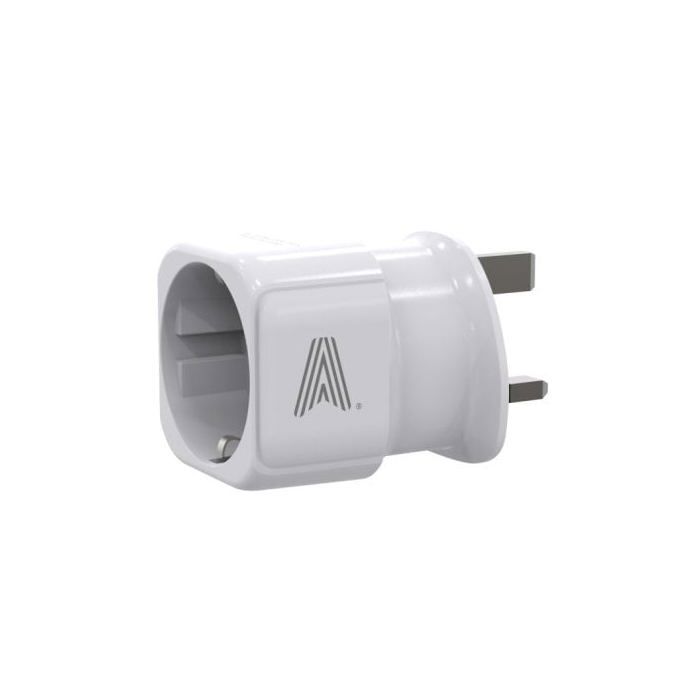 Adaptador de Enchufe Universal Scape Travel 850 Para Europa a Reino Unido Tipo G Fusible 13A 2990W