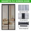 Screen Door Mesh Curtain Anti Mosquito Fly Insect Net Insect-Proof Mesh Door Curtain For Home Kitchen Windows And Doors
