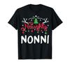 Naughty Nonni Christmas Graphic - Funny Women's Ugly Christmas T-Shirt