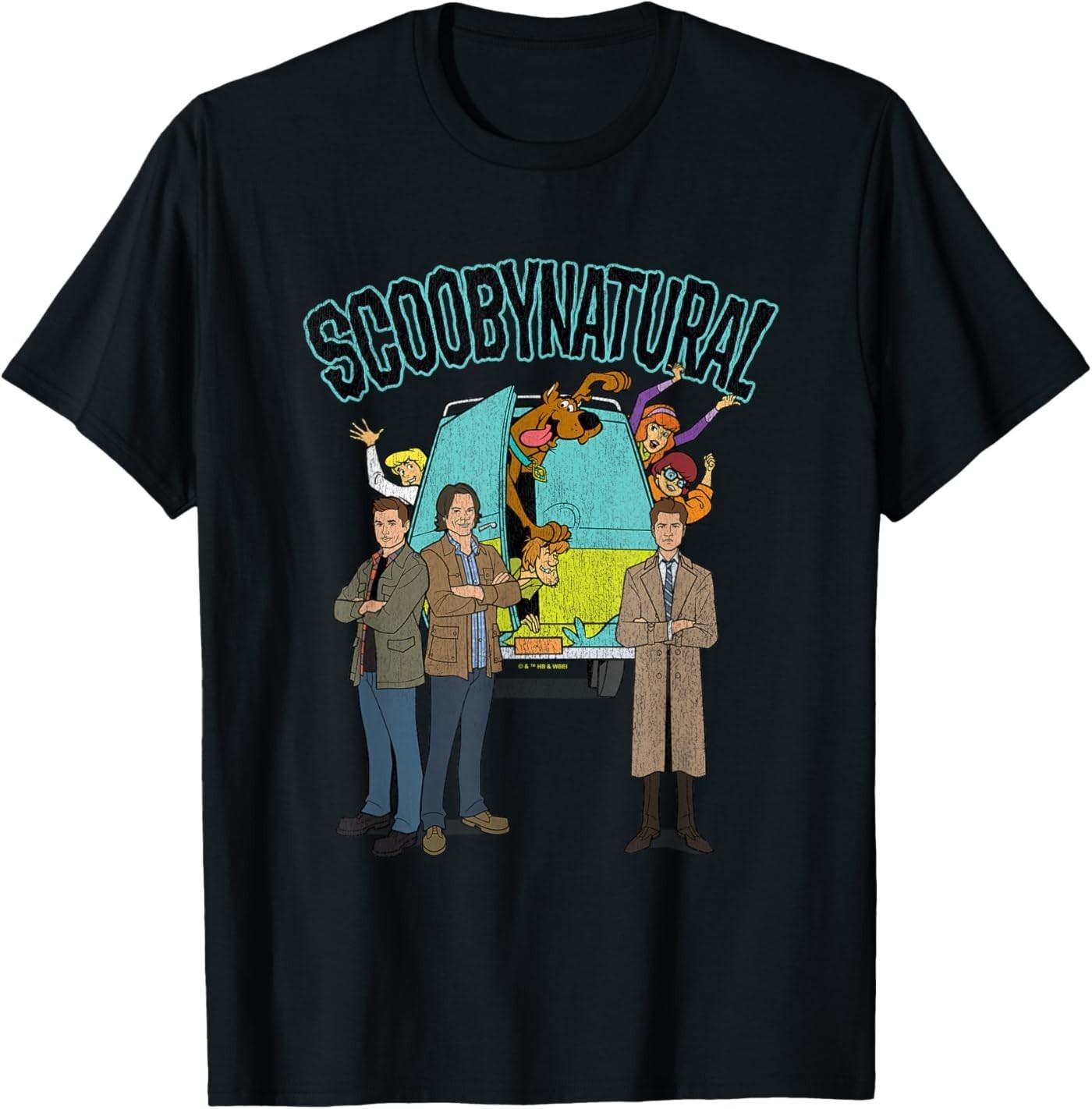 Футболка Scooby-Doo Scoobynatural Supernatural Mystery Ride S разноцветный