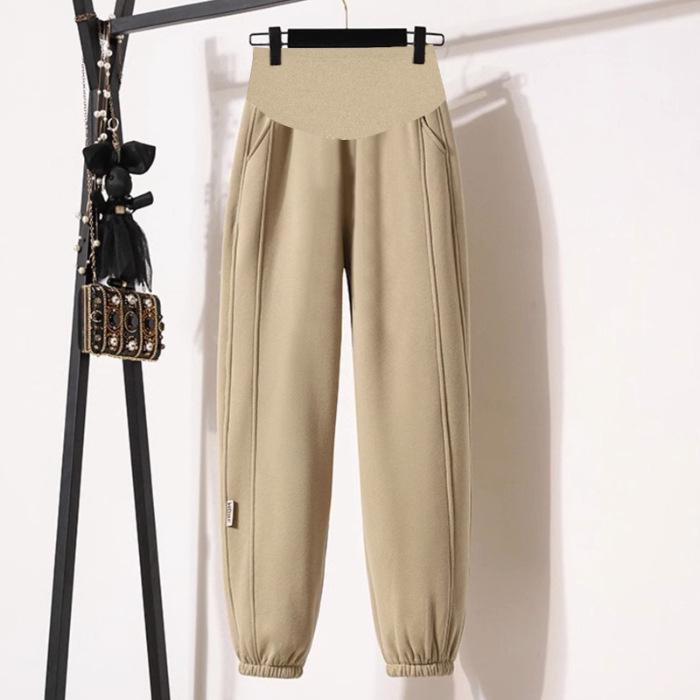 

Спортивные шаровары для беременных осень/зима - повседневные спортивные штаны Nine-Point